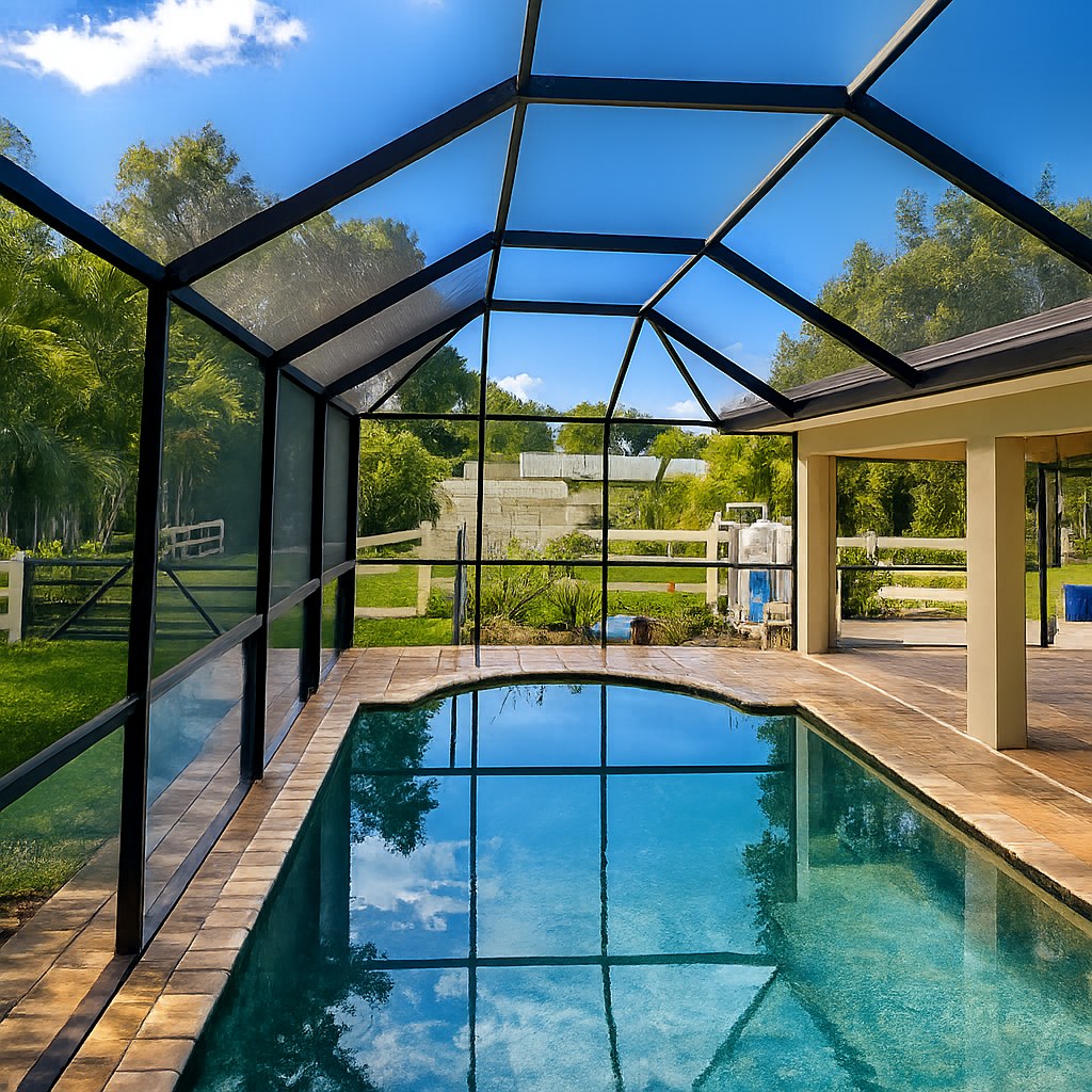 Pool enclosure — Native Screens