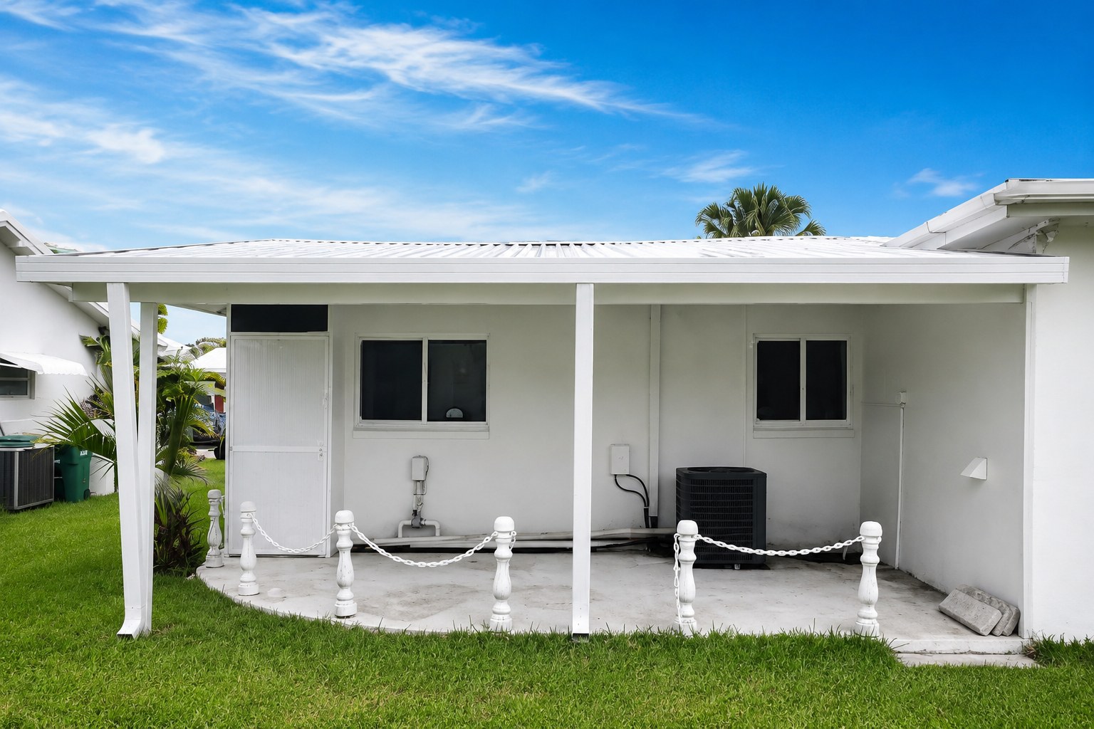 Aluminum roof — Native Screens